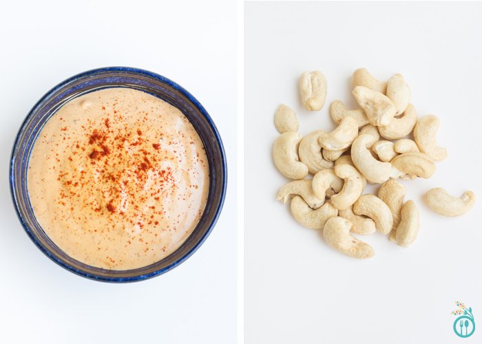 Vegan Queso Dip with Black Bean Quinoa Bites Vegan Queso Dip with Black Bean Quinoa Bites