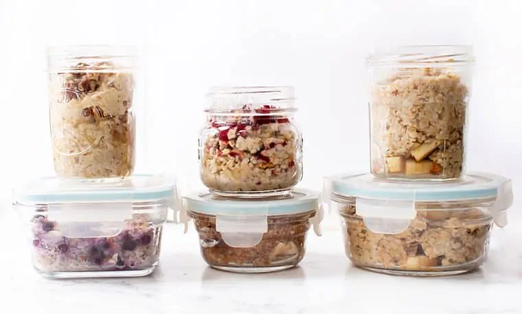 Learn how to make the creamiest steel-cut oats in the Instant Pot. This easy method works every time. Plus, get 6 flavor variations!